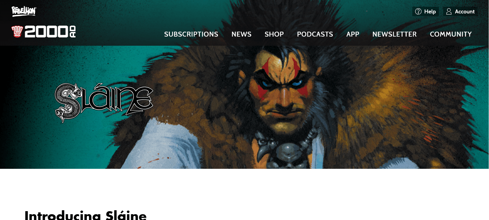 2000AD slaine screenshot