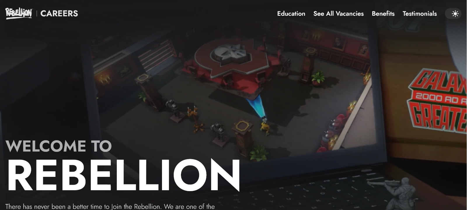 rebellion careers screenshot